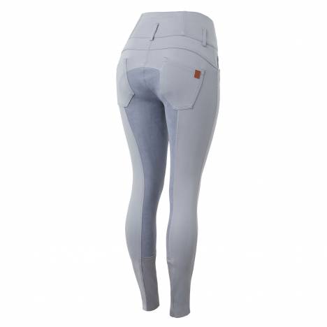 Horze Ladies Tara High Waist Breeches Leather Full Seat