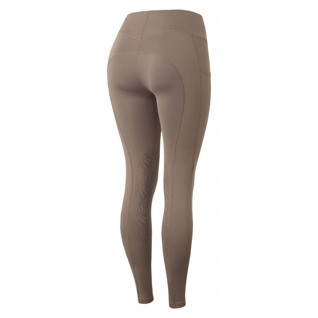 Horze Ladies Alyssa High Waist UV Pro Knee Patch Tights