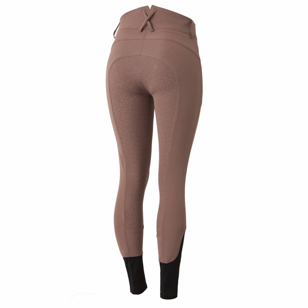 Horze Ladies Dina Crystal Detailed Silicone Full Seat Breeches