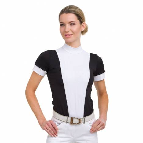 Cavalliera Ladies Riding Show Shirt Queen - Short Sleeve