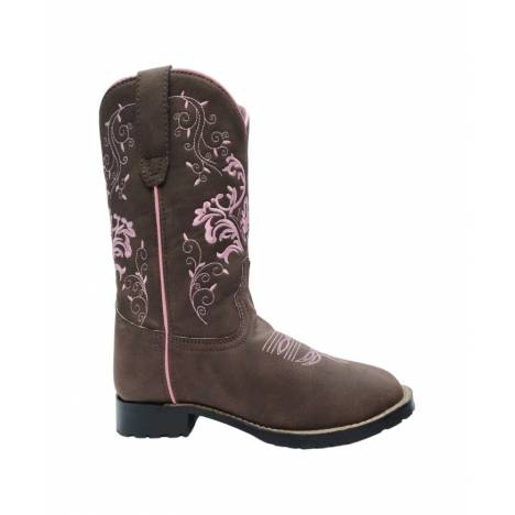 TuffRider Youth Glacier Square Toe Western Boots