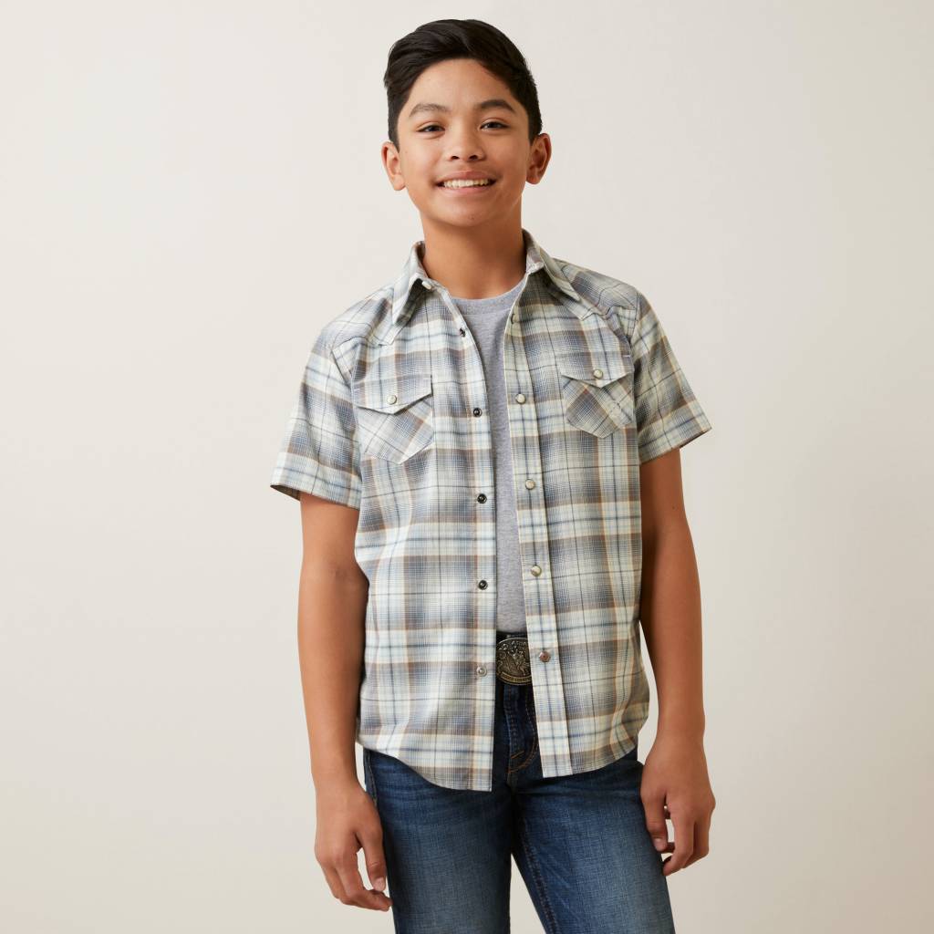 Ariat Kids Hargo Retro Fit Snap Shirt