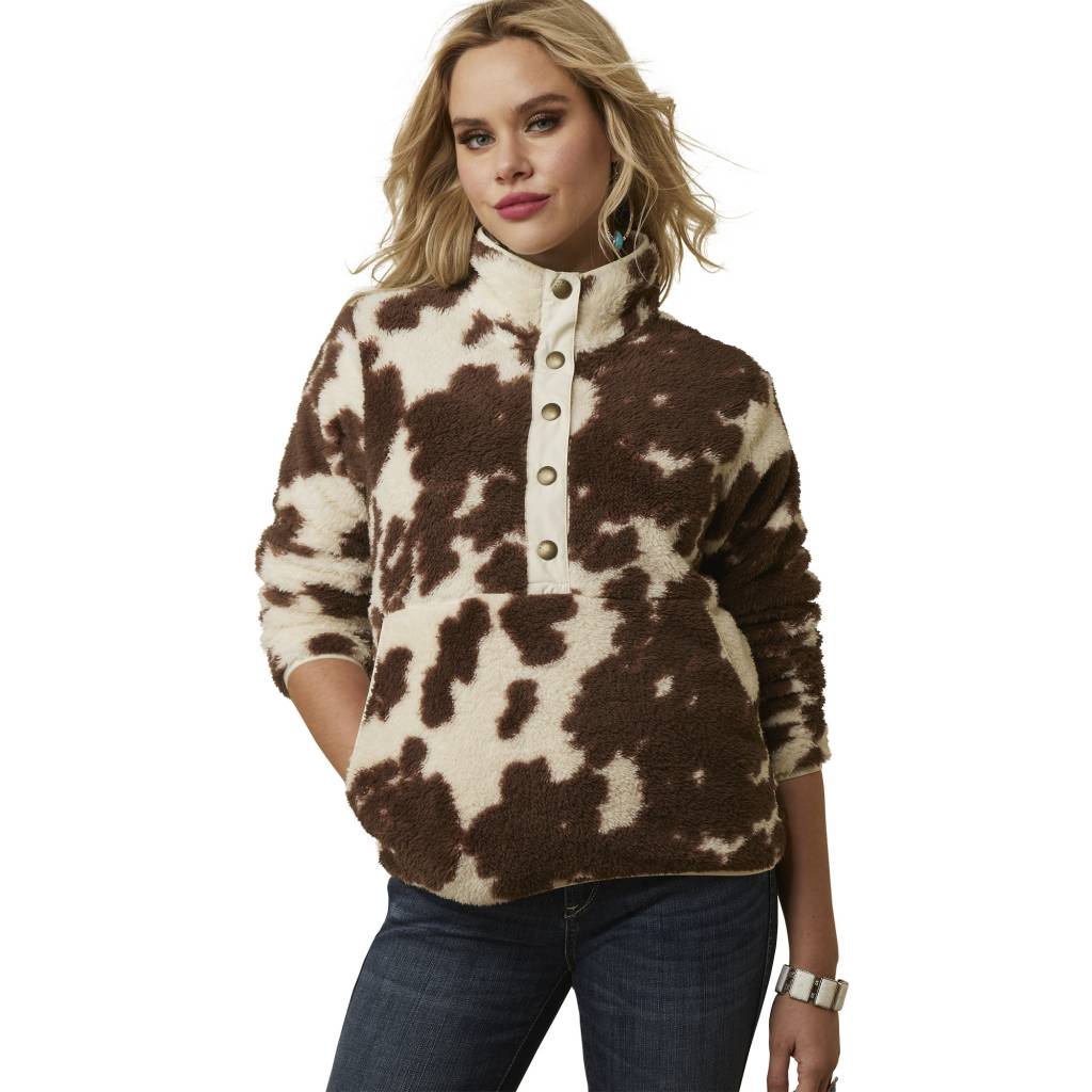 Ariat Ladies Berber Snap Front Sweatshirt