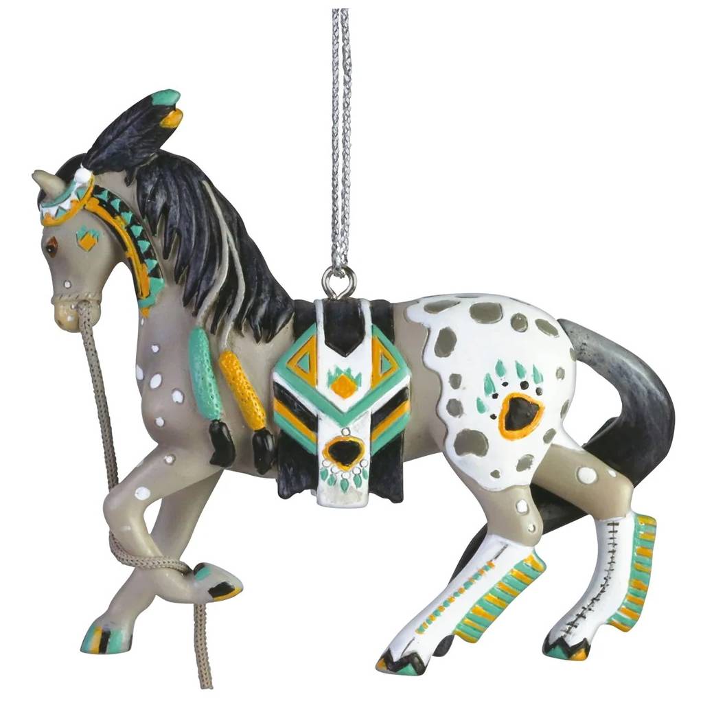 Painted Ponies Homage To Bear Paw Ornament