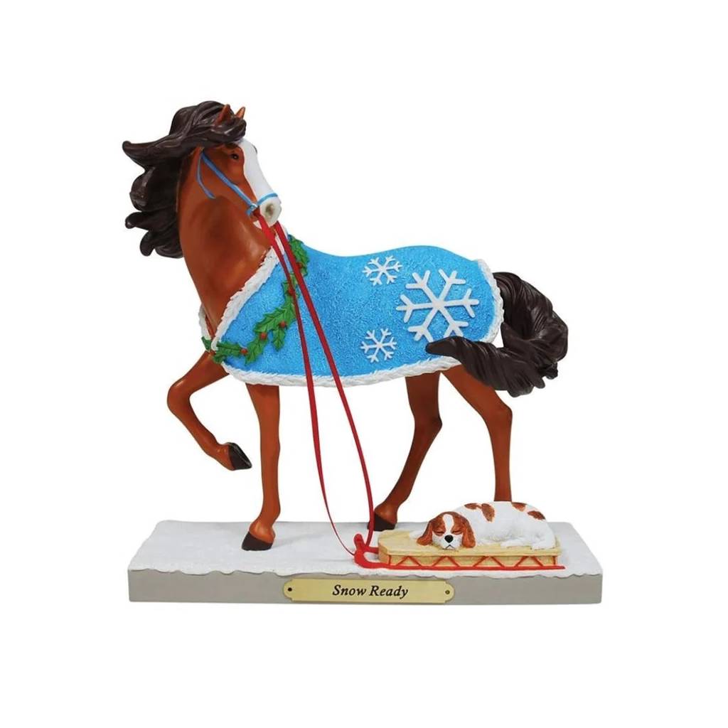 Painted Ponies Snow Ready Figurine