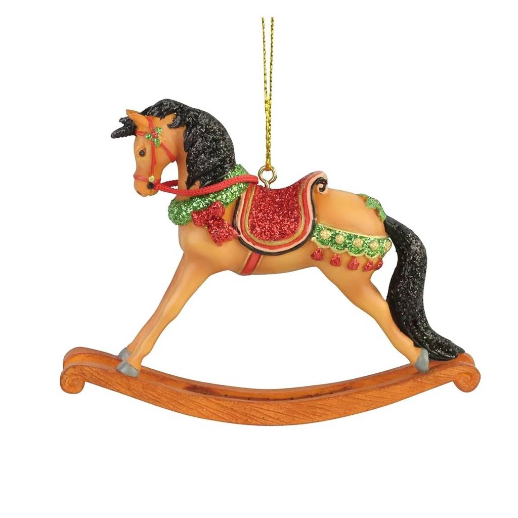 Painted Ponies Jingle Bell Rock 2021 Ornament