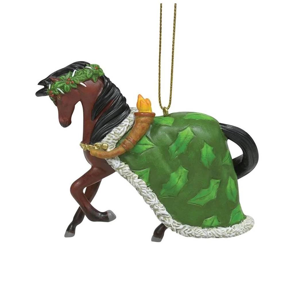 Painted Ponies Spirit of Christmas Present Ornament