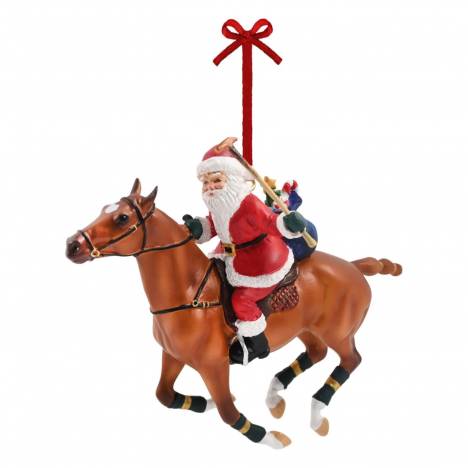 Breyer 2023 Polo Playing Santa Ornament