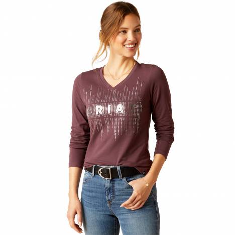 Ariat Ladies Glitz Long Sleeve Tee Shirt