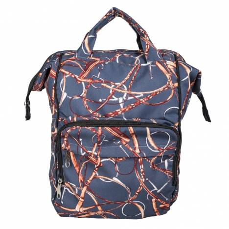 AWST Int'l Lila Snaffle Bit Bridles Backpack and Laptop Case