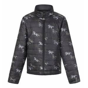 Kerrits Kids Pony Tracks Reversible Quilted Jacket