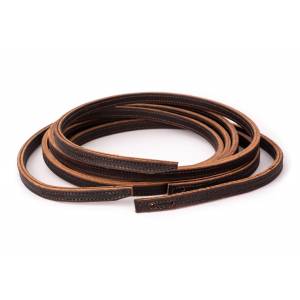 Perri's Slot End Double Stitched Western Reins