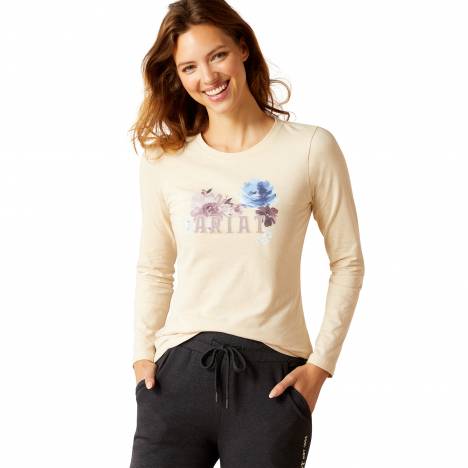 Ariat Ladies Peonies Tee Shirt