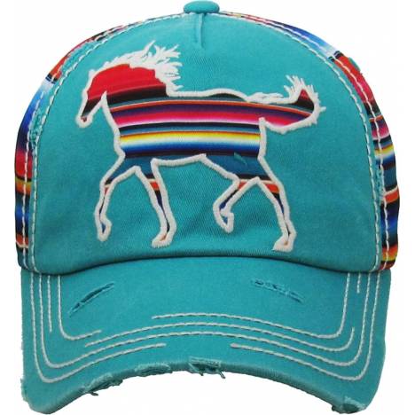 AWST Int'l Serape Horse Washed Vintage Cap