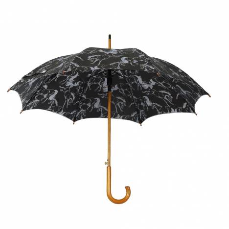 AWST Int'l Lila Linear Horses Umbrella