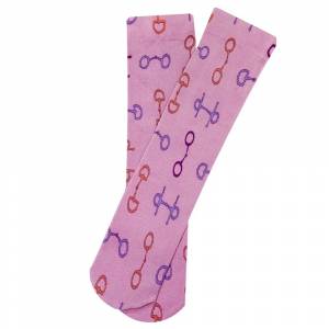 AWST Int'l Ladies' Lila Snaffle Bits Crew Socks