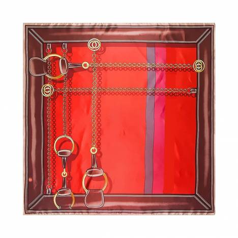 AWST Int'l Framed Snaffle Bits Scarf