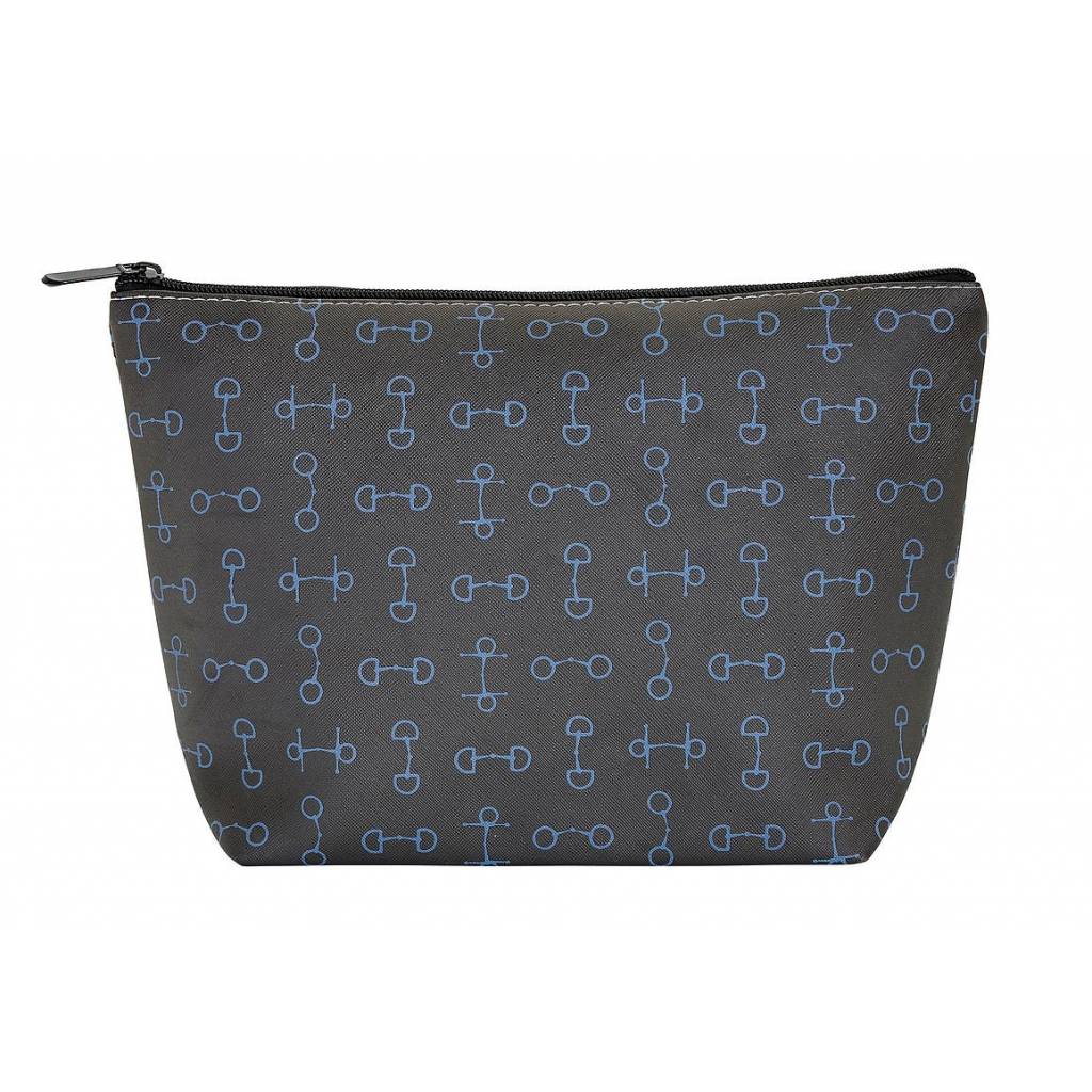 AWST Int'l "Lila" Snaffle Bits Cosmetic Pouch