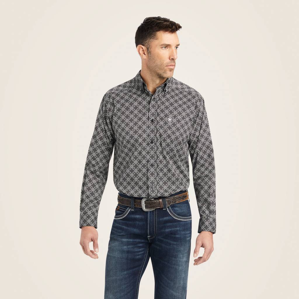 Ariat Mens Wyatt Stretch Classic Fit Shirt