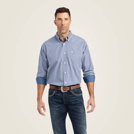 Ariat Mens Wrinkle Free Ellison Classic Fit Shirt