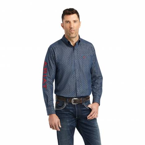 Ariat Mens Team Cassius Classic Fit Button Shirt