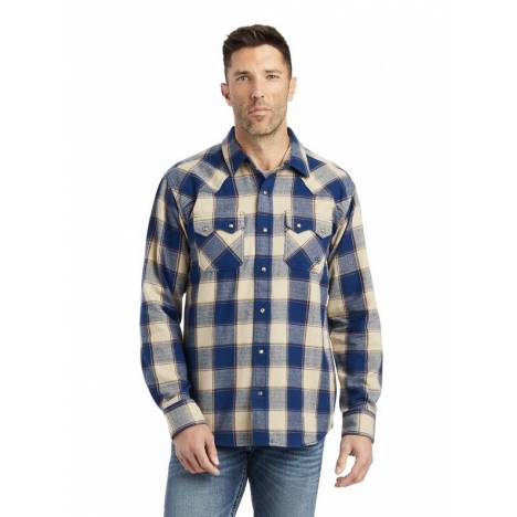 Ariat Mens Howie Retro Flannel Snap Shirt