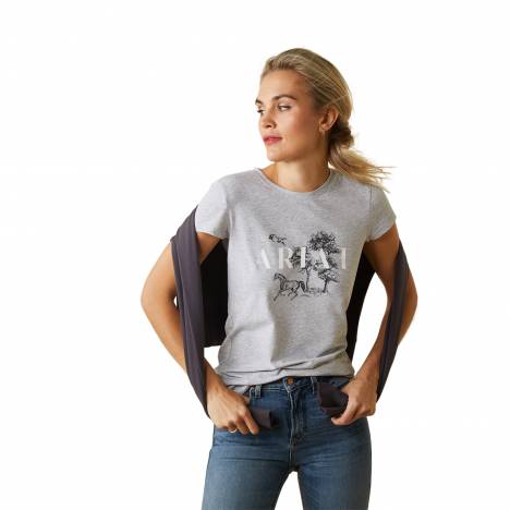 Ariat Ladies Toile Scene T-Shirt