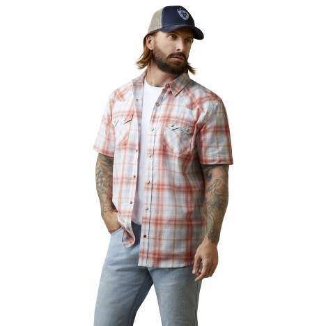 Ariat Mens Harter Retro Fit Snap Shirt