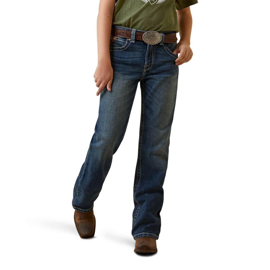 Ariat Kids B4 Relaxed Rafael Boot Cut Jeans