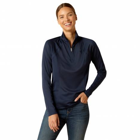 Ariat Ladies Sunstopper 3.0 1/4 Zip Baselayer Shirt