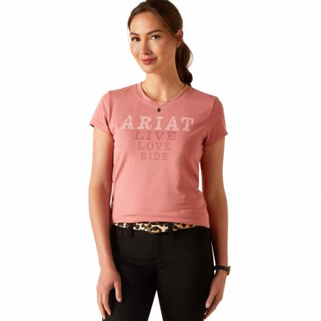 Ariat Ladies Live Love Ride Tee Shirt