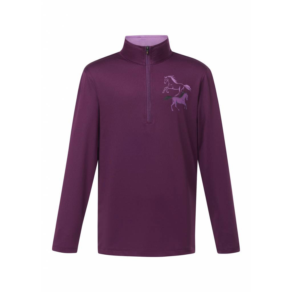 Kerrits Kids Top Rail Coolcore Long Sleeve Riding Shirt