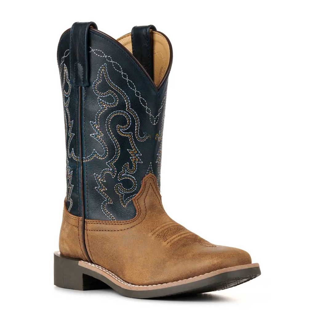 Smoky Mountain Youth Midland Square Toe Boots