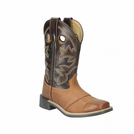 Smoky Mountain Kids Jake Square Toe Boots