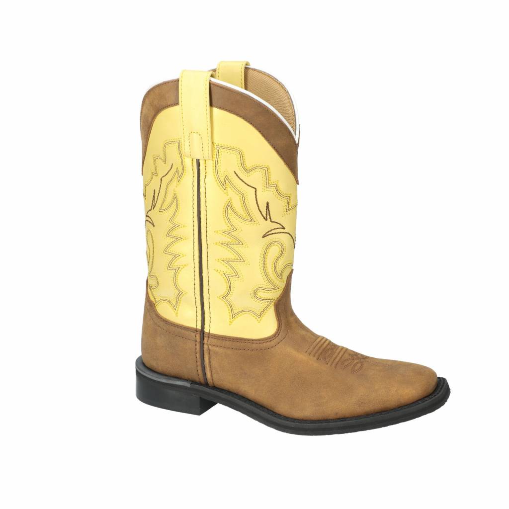 Smoky Mountain Ladies Yellow Rose Boots