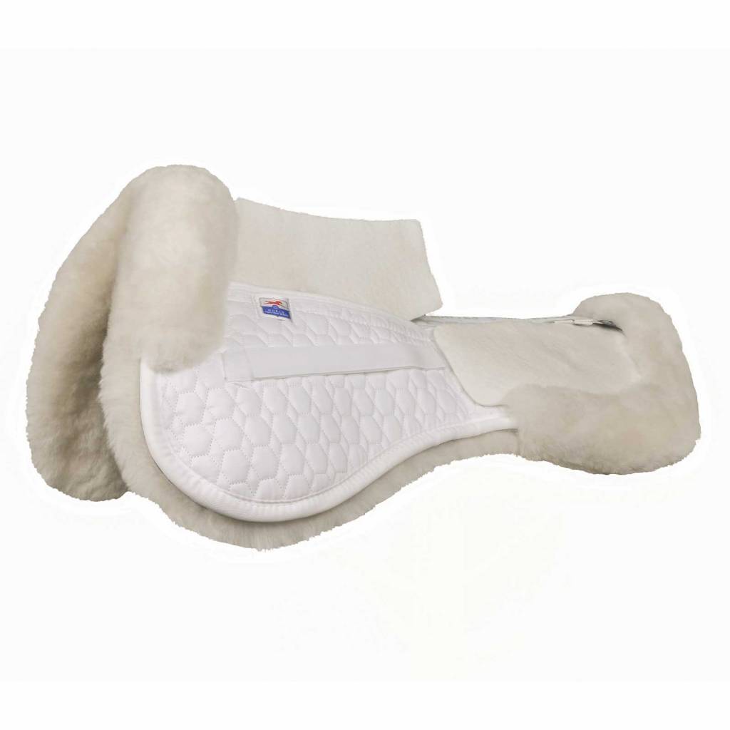 E.A. Mattes EWWA Platinum All Purpose Correction Half Pad with Front/Rear Sheepskin Trim & Shim Pockets