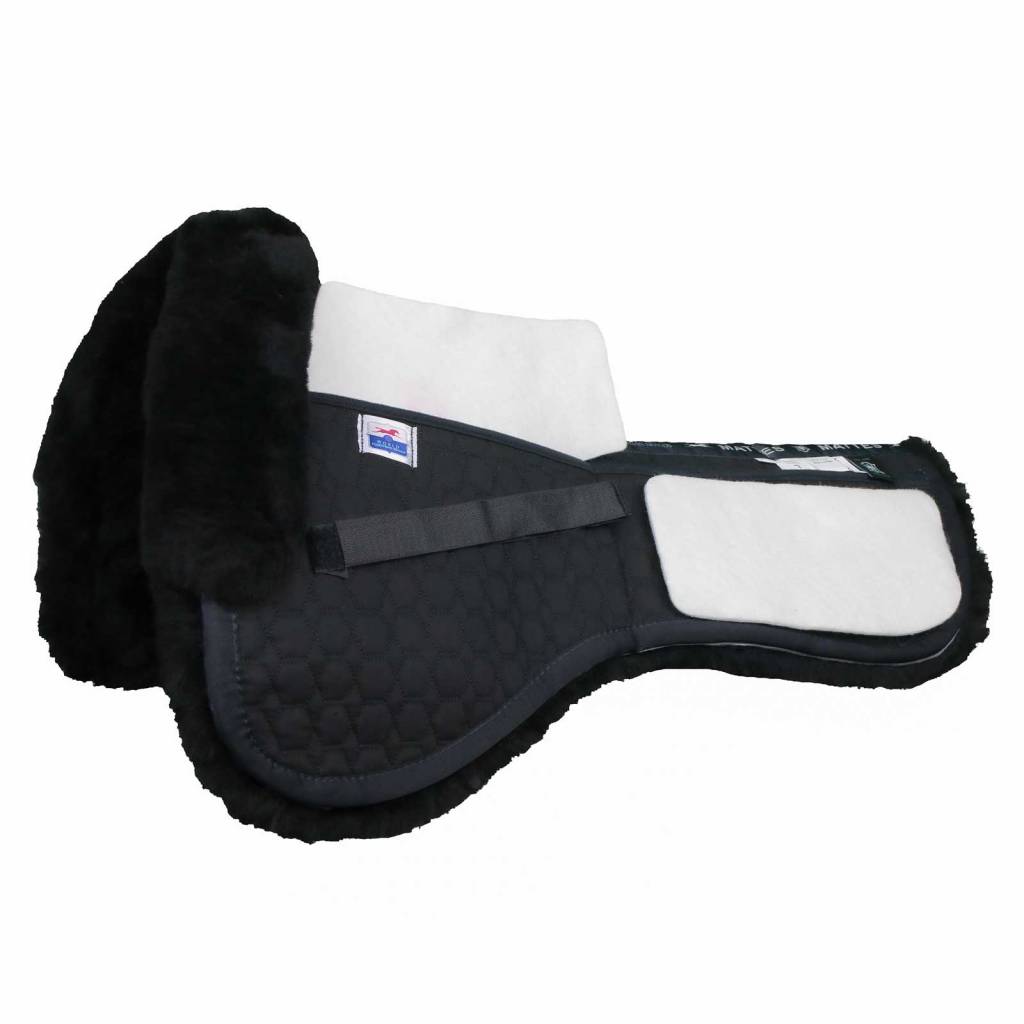 E.A. Mattes All Purpose EWWA Half Pad with Sheepskin Trim