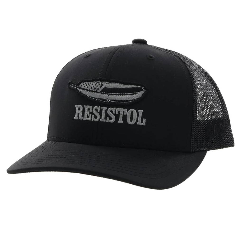 Hooey Resistol 6-Panel Trucker Hat with Feather Logo