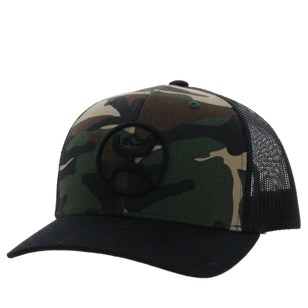 Hooey O-Classic Hooey 6-Panel Trucker Hat with Hooey Logo