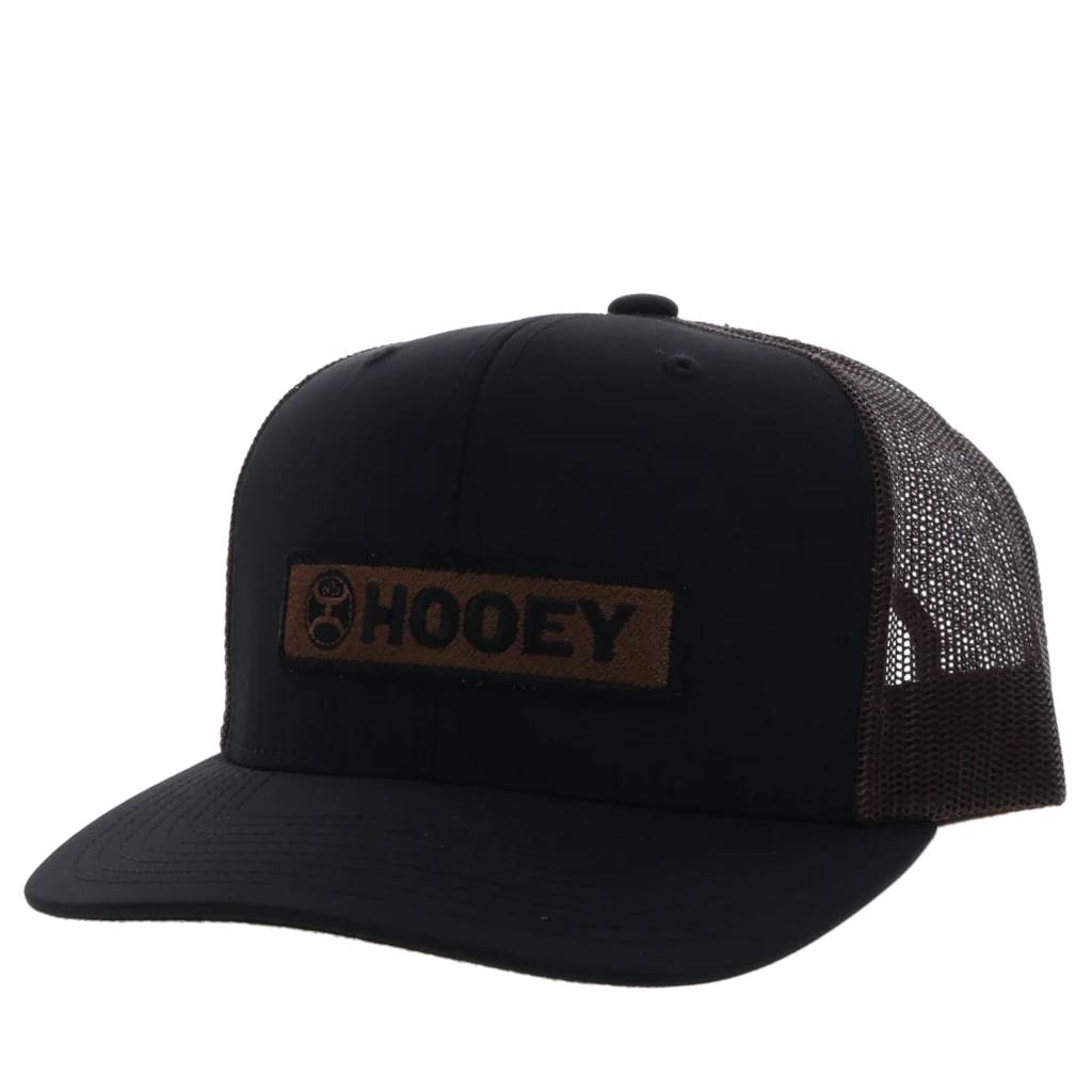 Hooey Lock-Up 6-Panel Trucker Hat with Rectangle Patch