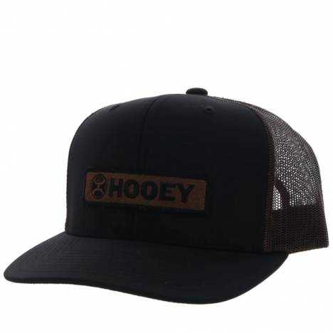 Hooey Lock-Up 6-Panel Trucker Hat with Rectangle Patch