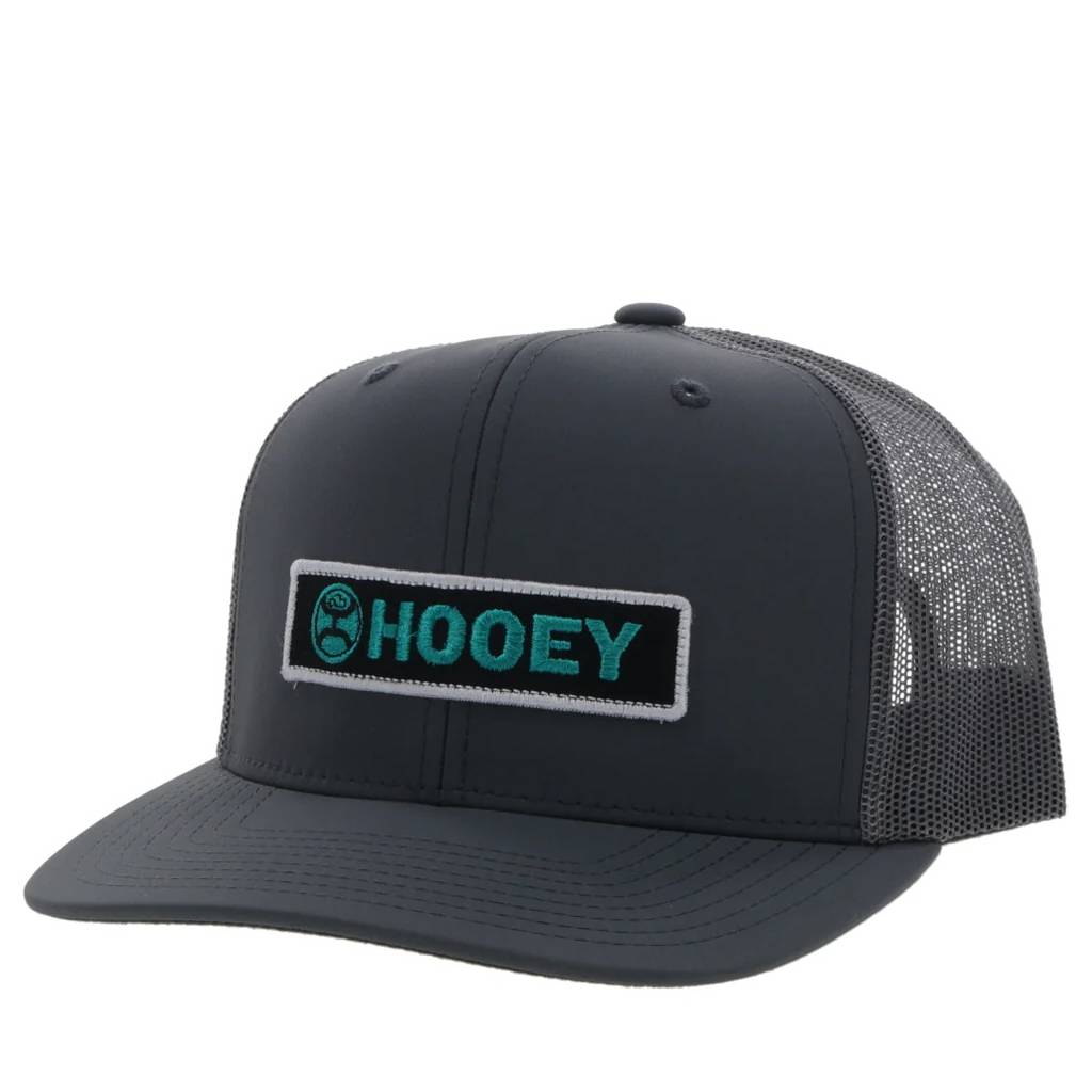 Hooey Lock-Up 6-Panel Trucker Hat with Rectangle Patch