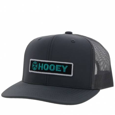 Hooey Lock-Up 6-Panel Trucker Hat with Rectangle Patch