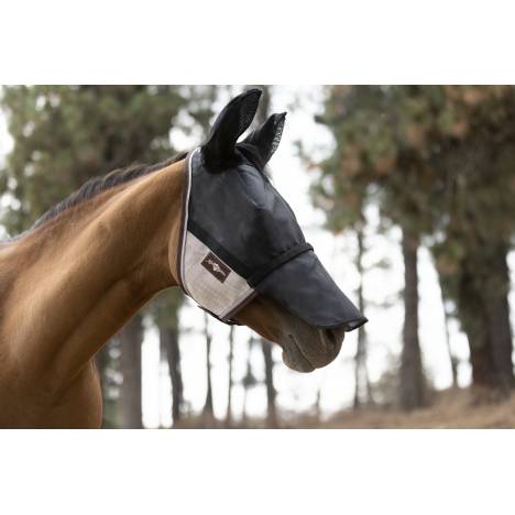 Kensington 90% UV Fly Mask CatchMask UViator - Soft Mesh Ears, Removable Nose & Forelock Opening