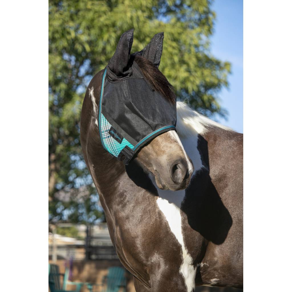 Kensington 90% UV Fly Mask CatchMask UViator - Soft Mesh Ears & Forelock Opening