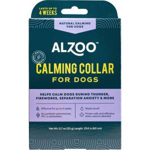 Alzoo Plant-Based Calming Dog Collar