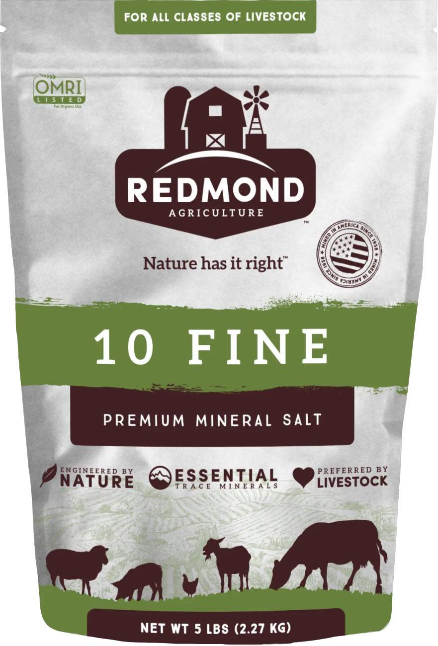 Redmond 10 Fine Mineral Salt