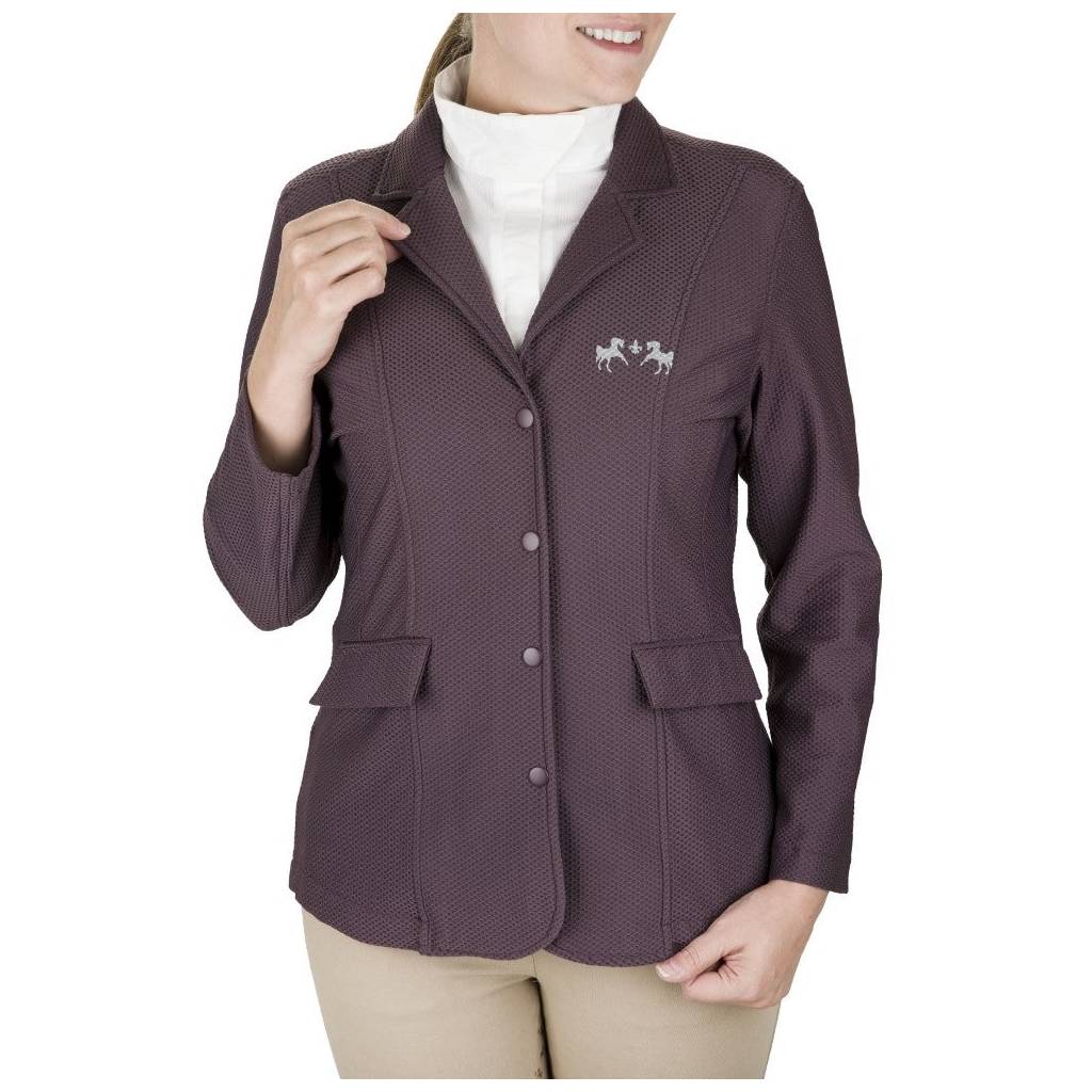 Equine Couture Ladies EquiVent 4-Snap Button Show Coat