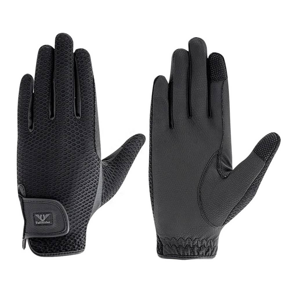 TuffRider Ladies Cool Grip Mesh Summer Riding Gloves