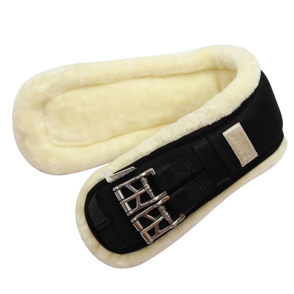 Lettia Memory Foam Dressage Sherpa Fleece Clik Girth